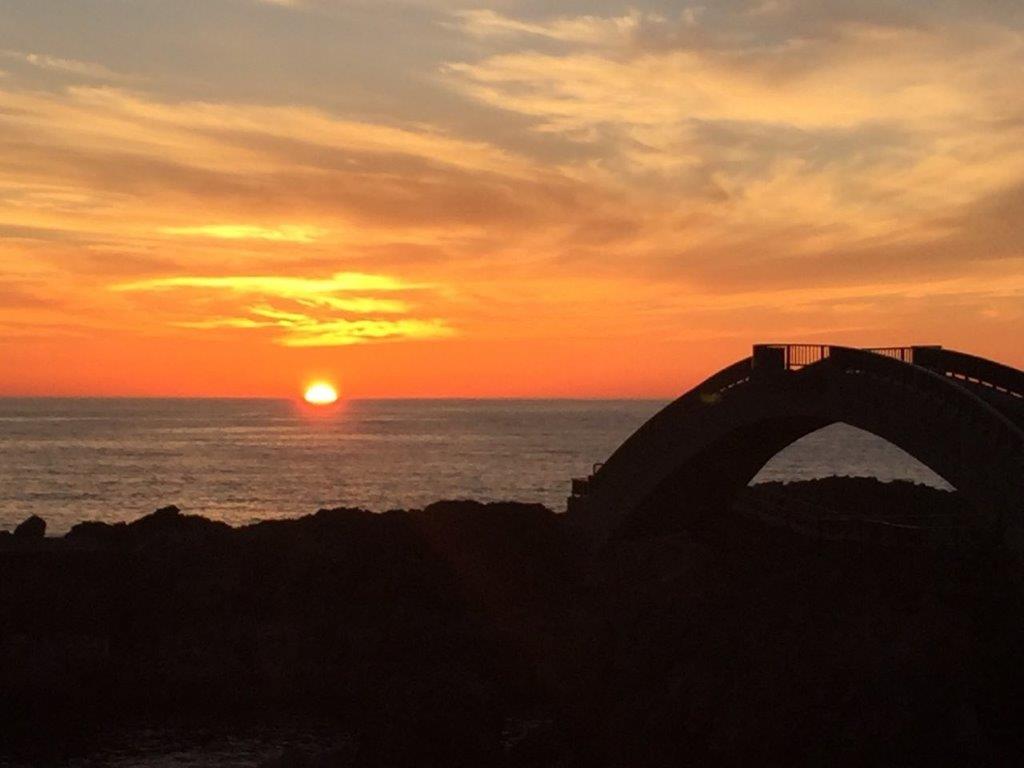 佐渡の夕日