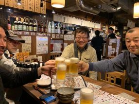 光コーティングの忘年会