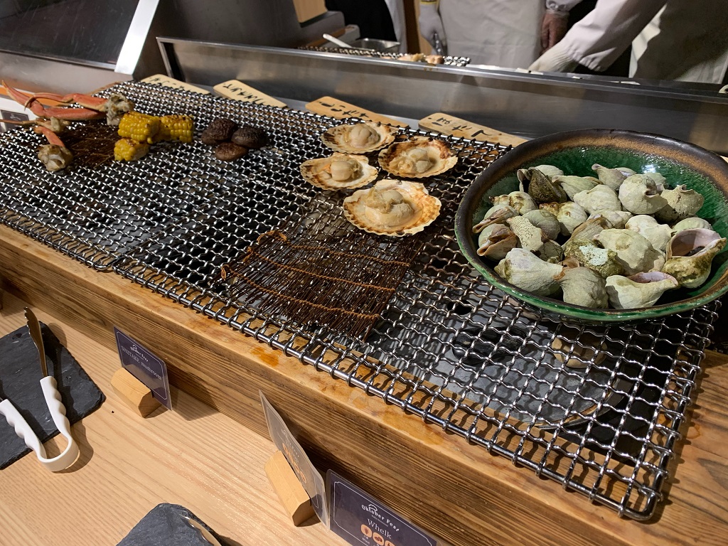 海の幸の焼き物